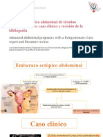 Embarazo Ectopico Abdominal