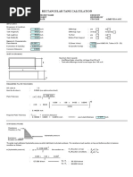 Rectangular Tank Design Guidelines | PDF | Framing (Construction) | Welding