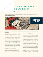 Fomento de La Lectura en Las Redes Sociales Opinion Grupo PDF
