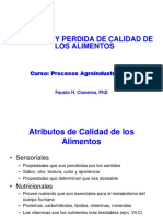 1 Deterioro y Perdida de Calidad de Los Alimentos