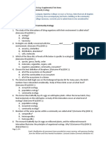 Chapter 19: Population and Community Ecology