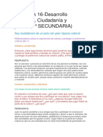 SEMANA 16-Desarrollo Personal, Ciudadanía y Cívica (1° SECUNDARIA)