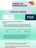 INDICE DE SAPONIFICACION B