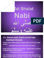 Sifat Shalat Nabi 7