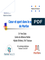 Coeur Sport Syndrom Marfan