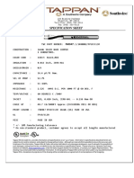 Specification Sheet: 100 Bradley Parkway Blauvelt, NY 10913 Toll-Free (800) 947-3911 Fax (845) 353-9315