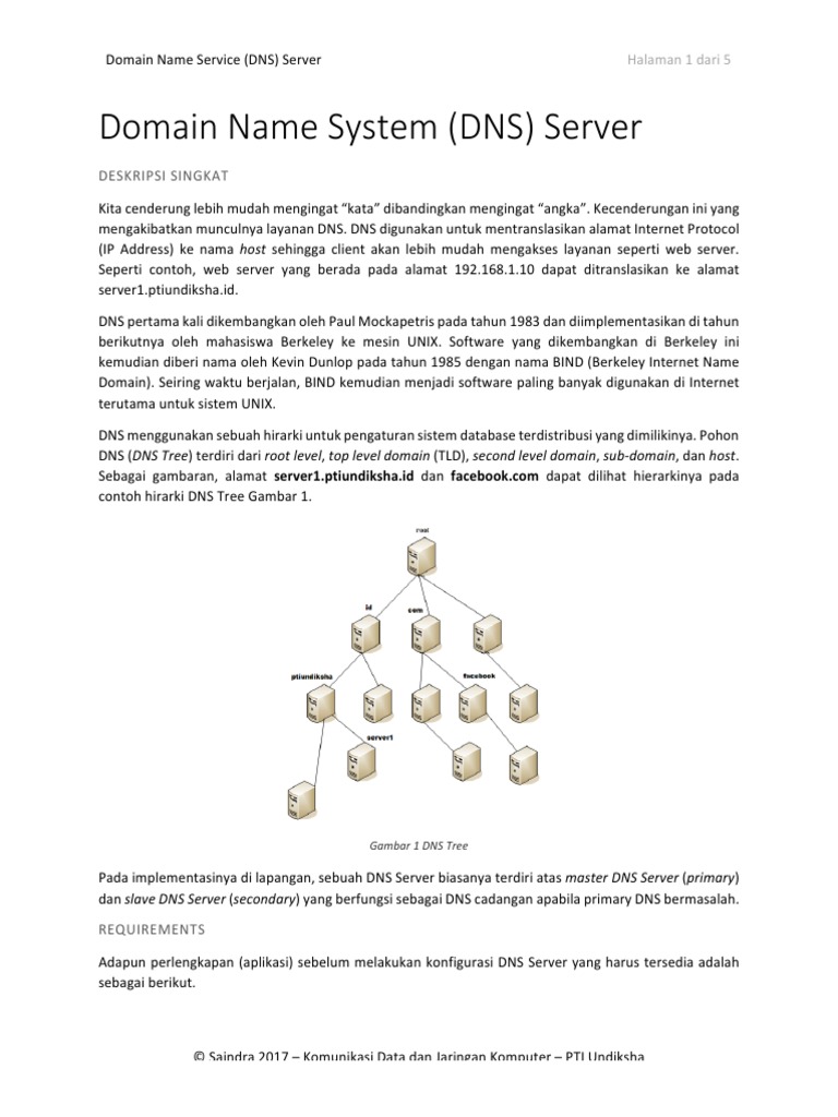 DNS Server PDF | PDF