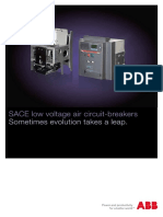 SACE Low Voltage Air Circuit-Breakers: Sometimes Evolution Takes A Leap