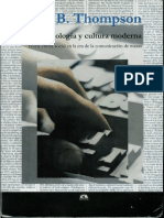 Ideología y Cultura Moderna, John B. Thompson PDF
