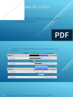 Diagrama de Gantt