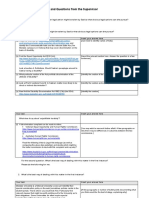 Module 2 - Task 1 - Notes and Questions From The Supervisor