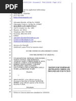 Kolodin Law Group PLLC: Attorneys For Plaintiffs (Additional Counsel Listed On Signature Page)
