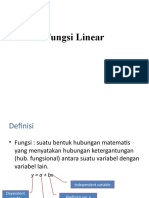 Hubungan Linear