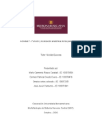 Actividad 7 - Función y Localización Anatómica de Los Pares Craneales... Sam