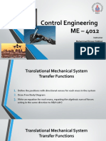 Control Engineering ME - 4012: Instructor Muhammad Rizwan Siddiqui