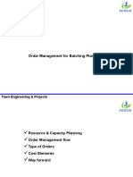 Order Management For Batching Plant: Town Engineering & Projects