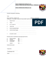 Borang Permohonan Menjadi Ahli