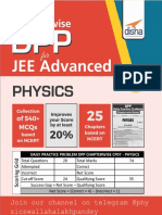 Chapter-Wise DPP Sheets For Physics JEE Advanced - Disha Experts PDF