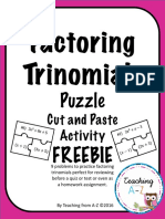 FactoringTrinomialsPuzzleActivityFREEBIE-1