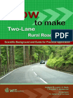 How To Make Two-Lane Rural Roads Safer - Scientific Background and Guide For Practical Application PDF