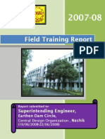 Field Training Report: Superintending Engineer