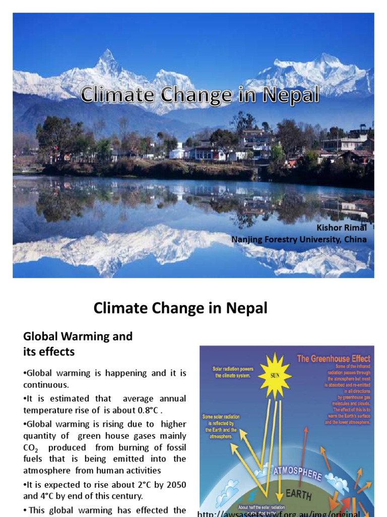 Climate Change in Nepal | PDF | Global Warming | Climate Change Mitigation