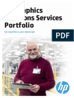 HP Graphics Solutions Services Portfolio: Our Experience, Your Advantage