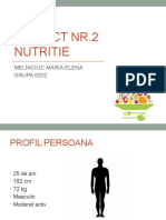 PROIECT - NR2 - NUTRITIE Meniu