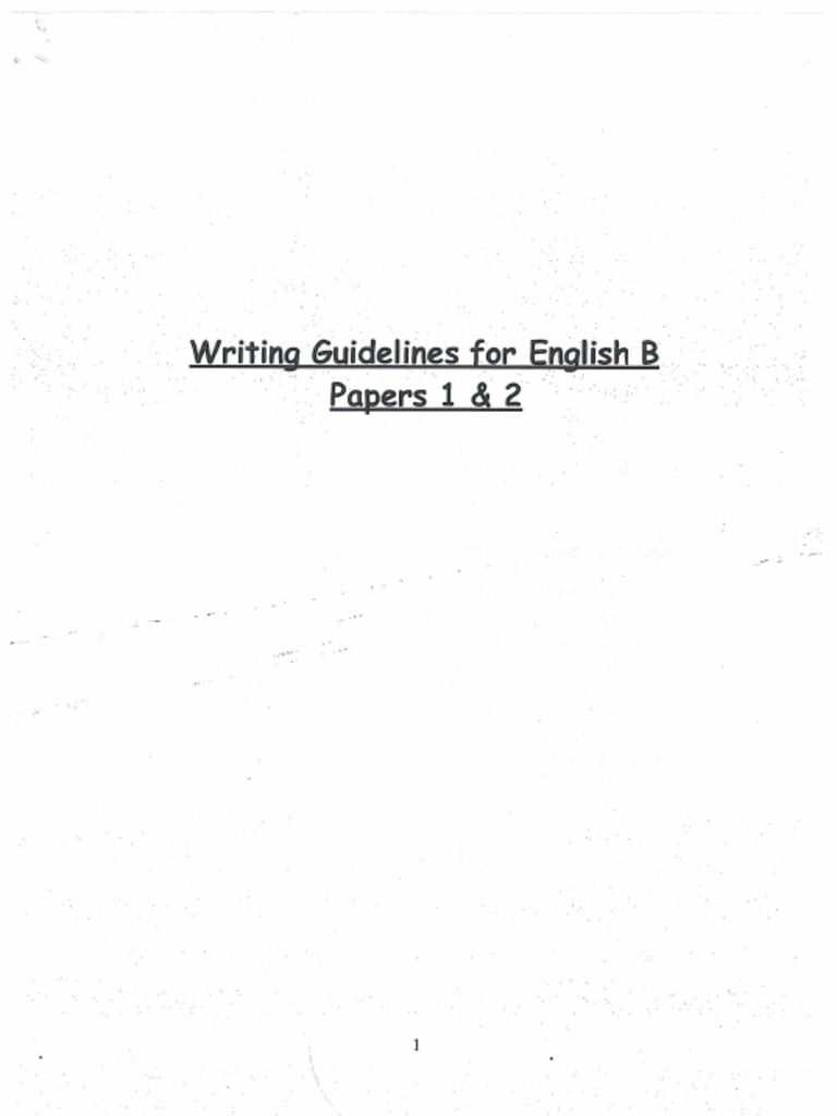 Writing Guide Pdf