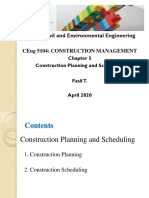 Construction Planning and Scheduling Guide