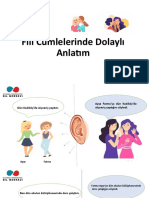 Fiil Cümlelerinde Dolaylı Anlatım