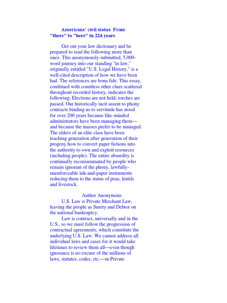 Americans’ civil status From "there" to "here" in 224 years Trust