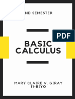 Basic Calculus PDF