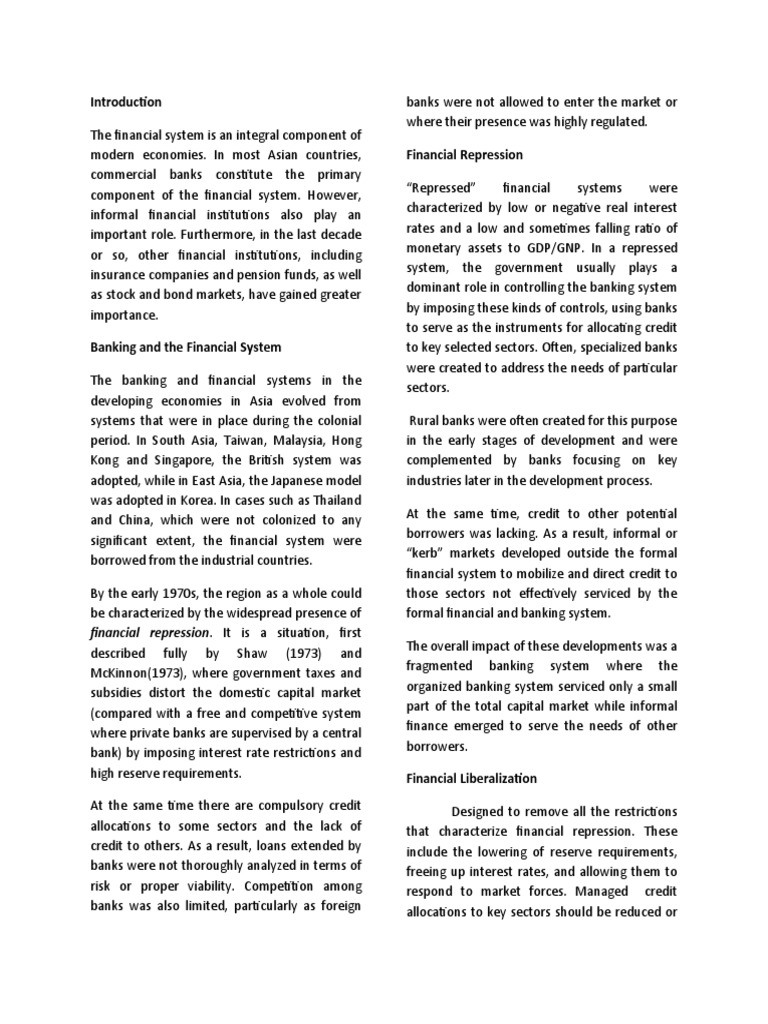 2.2midterm Saving and The Fs | PDF | 1997 Asian Financial Crisis | Banks