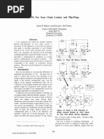 Atpg For Scan Chain Latches and Flipflops