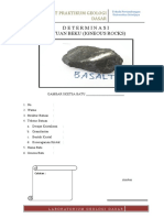 BAB 2 - Batuan Beku BASALT