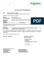 Declaratie de Conformitate Asfora - RO Intrerupatoare PDF