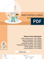 Kelompok 1 - A1 - Askep Individu Lansia - Keperawatan Gerontik-Dikonversi