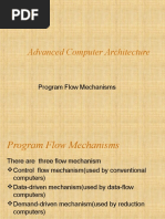 Advanced Computer Architecture: Program Flow Mechanisms