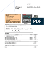 7866 Digital Gas Analyzer Thermal Conductivity Single Range: Model Selection Guide