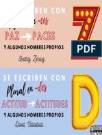 Plural En: Paz Paces