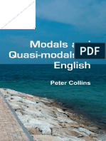 Modals and Quasi-Modals in English (2009) PDF