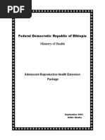 Ethiopia's Adolescent Reproductive Health Package