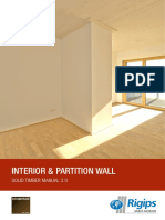 Interior & Partition Wall: Solid Timber Manual 2.0