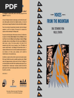 Panos Publications - Voices From The Mountain - Oral Testimonies From Wollo, Ethiopia PDF