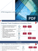 OTM INtegration Shipping