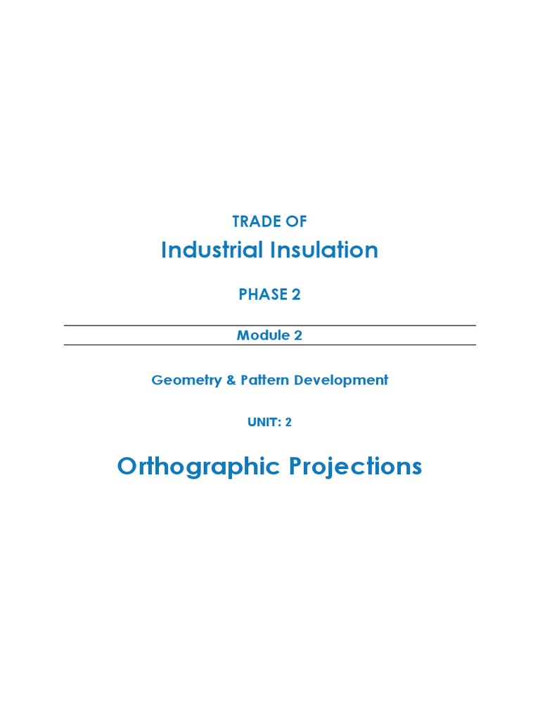 Orthographic Projections - Technical Drawing | PDF | Geometry | Space