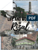 Unit 1 - Geed-10013-Life-And-Works-Of-Rizal PDF