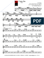 Big Band - Como Fue - Piano PDF