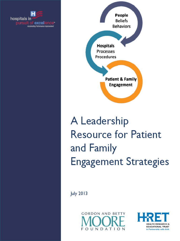 A Leadership Resource For Patient and Family Engagement Strategies ...